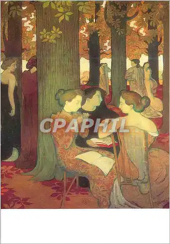 Moderne Karte Paris Musee National d'Art Moderne Maurice Denis les Musees (1893)