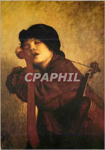 Cartes postales moderne Paris Musee Hebert E Hebert (1817 1908) Petit Violoneux Endormi