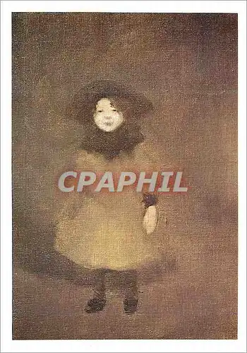 Moderne Karte Paris Palais de Tokyo Eugene Carriere (1848 1906) Portrait de Nelly Carriere Enfant 1887