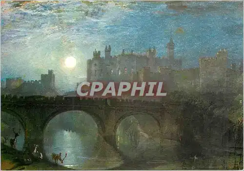 Cartes postales moderne The Art Gallery of South Australia Waterxolour on Paper Collection Alnwick Castle Northumberland