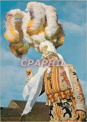 Cartes postales moderne Folklore Belge Gille de Binche Folklore