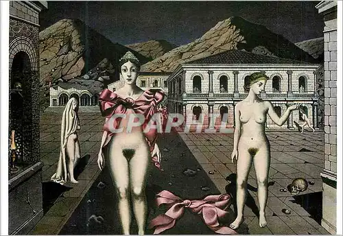 Cartes postales moderne Anvers Musee Royal des Beaux Arts Delvaux Paul (1897) les Noeuds Roses