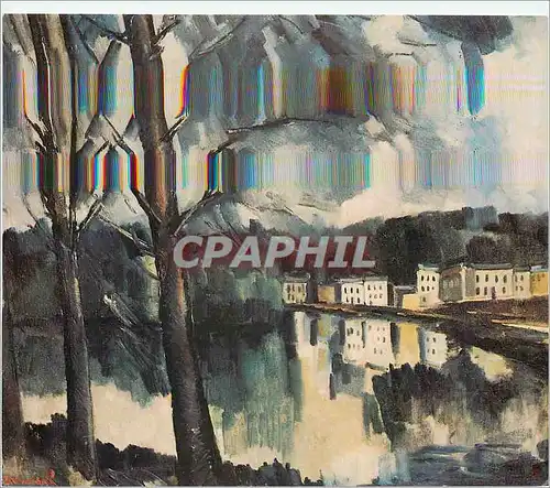 Cartes postales moderne Musee d'Art Moderne de la Ville de Paris Maurice de Vlaminck (1876 1958) Bougival vers 1911