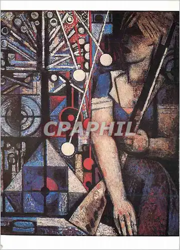 Cartes postales moderne Musee d'Art Moderne de la Ville de Paris Marcel Gromaire (1892 1971) Tir Forain 1933 Huile sur T