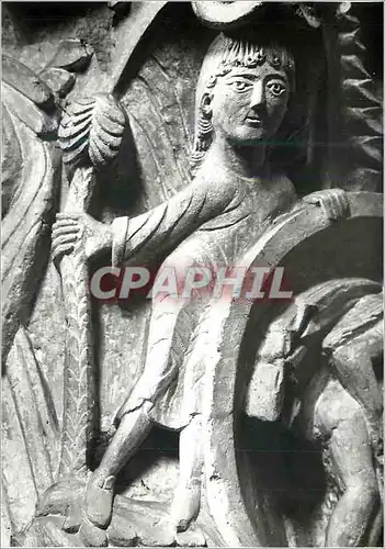 Moderne Karte Vezelay (Yonne) Basilique Sainte Madeleine (XIIe siecle) Chapiteau de la Nef la Balance Personna