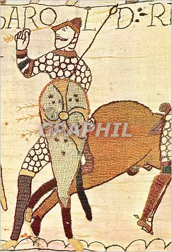 Cartes postales moderne Tapisserie de Bayeux XIe Siecle La Mort d'Harold