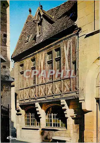 Cartes postales moderne Dijon (Cote d'Or) La Maison Milliere Type de la Maison de Ville a pans de Bois du XVe (183)