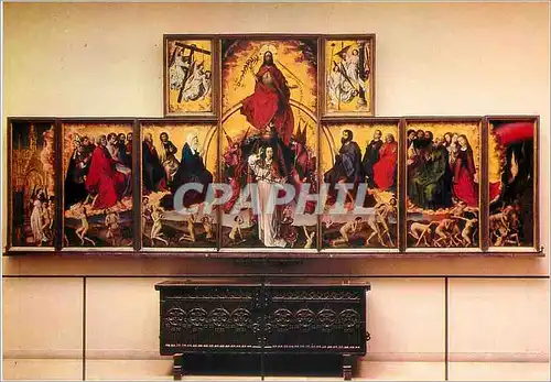 Cartes postales moderne Beaune (Cote d'Or) Hotel Dieu Polyptique du Jugement dernier de Roger Van der Weyden L'Ensemble