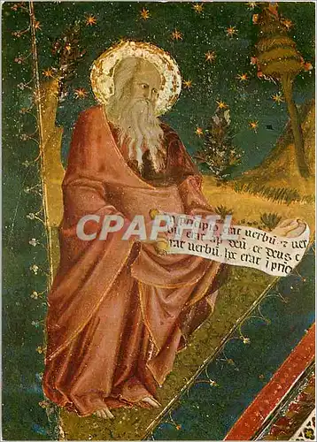 Cartes postales moderne Avignon Palais des Papes Chapelle Saint Jean Saint Jean l'Evangeliste Fresque de Matteo Giovanet