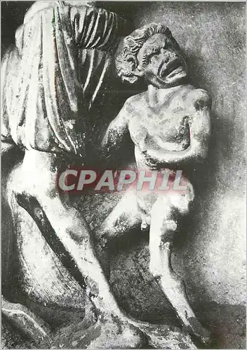 Cartes postales moderne Reims La Cathedrale (XIIIe S) Cote Nord Portail Saint Sixte Un diable