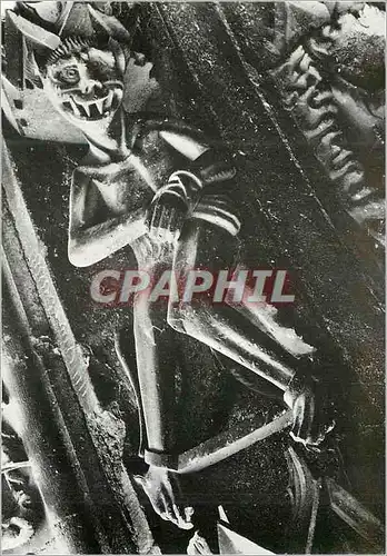 Cartes postales moderne Reims La Cathedrale (XIIIe S) Detail de Voussure Un diable