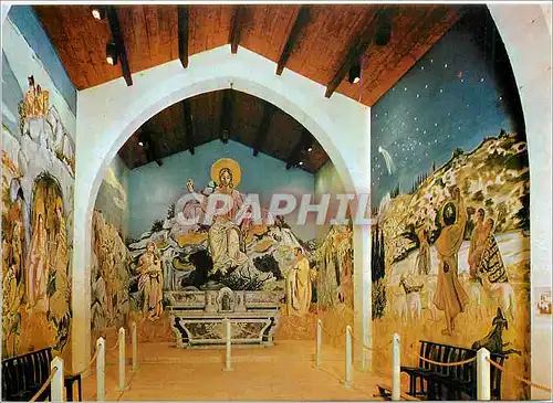 Cartes postales moderne Les Baux de Provence Interieur de la Chapelle des Penitents Blancs Restauree en 1935