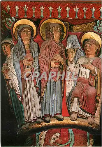 Cartes postales moderne Issoire (Puy de Dome) Eglise St Austremoine Les Saintes Femmes arrivant au Tombeau