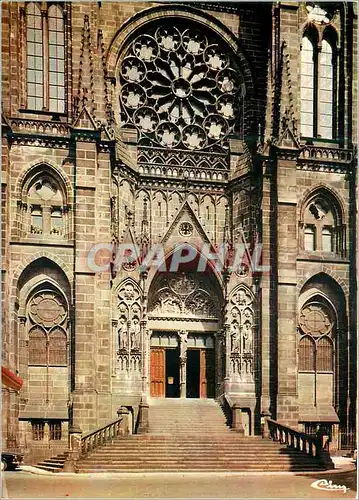 Cartes postales moderne Clermont Ferrand (P de D) Facade Occidentale Sur les Plans de Viollet le Duc (1866 1884)