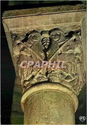 Cartes postales moderne Clermont Ferrand (P de D) Basilique N D du Port (XIe XIIe S) Chapiteau du Choeur La Largesse Com