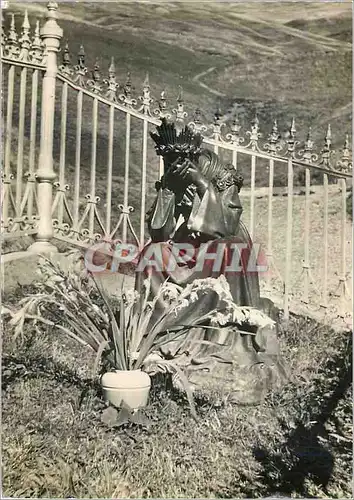 Moderne Karte Pelerinage de Notre Dame de la Salette Au Creux du Ravin La Vierge en Pleurs