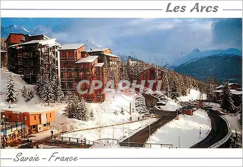 Cartes postales moderne Les Arcs Savoie France Vue Partielle de la Station