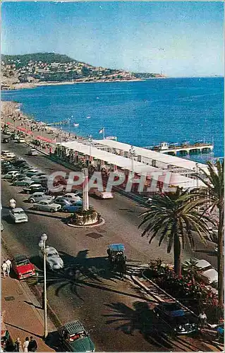 Cartes postales moderne Nice La Cote d'Azur La Promenade des Anglais et le Mont Boron