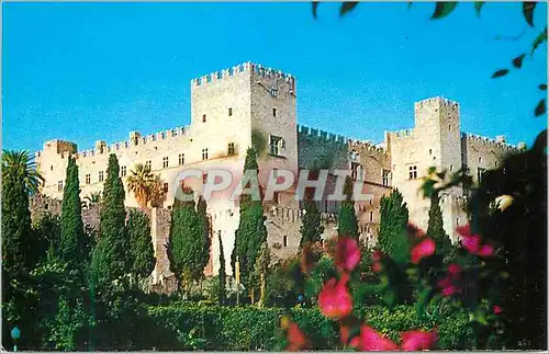Moderne Karte Rhodos The Imposing Palace of the Grand