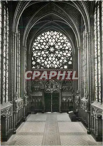 Cartes postales moderne Paris La Sainte Chapelle (La Rosace)