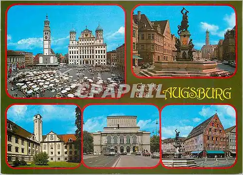 Cartes postales moderne Grusse aus Augsburg