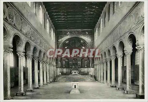 Moderne Karte Ravenna (dintorni) Basilica di S Apollinare in Classe La Navata Maggiiore (VI Sec)