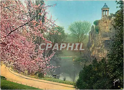 Cartes postales moderne Paris Couleurs et Lumiere de France Les Buttes Chaumont