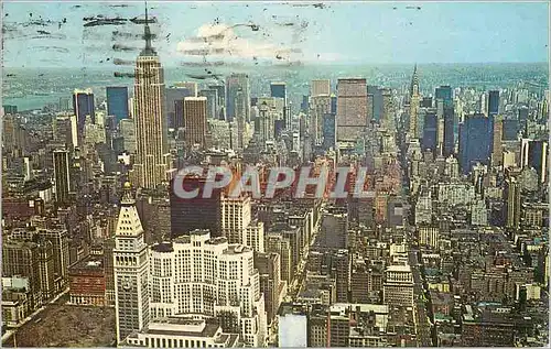 Cartes postales moderne Panorama of Central Manhattan New York