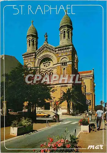 Cartes postales moderne Saint Raphael (Var) la Cote d'Azur L'Eglise