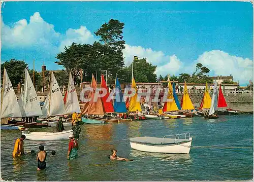 Cartes postales moderne Lumiere de la Cote de Jade La Bernerie (Loire Atlantique) U Jour de Regates Bateaux