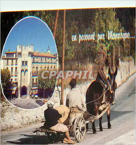 Cartes postales moderne Monasque (Alpes de Haute Provence Centre Touristique et Economique de la Vallee de la Durance An