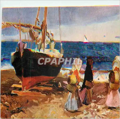 Cartes postales moderne La Playa de Valencia J Sorolla Museo Sorolla Pescadoras