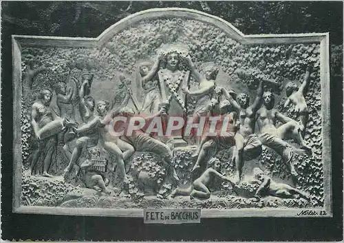 Cartes postales moderne Reims Champagne Pommery et Greno La Fete de Bacchus Bas Relief Sculpte dans la Craie