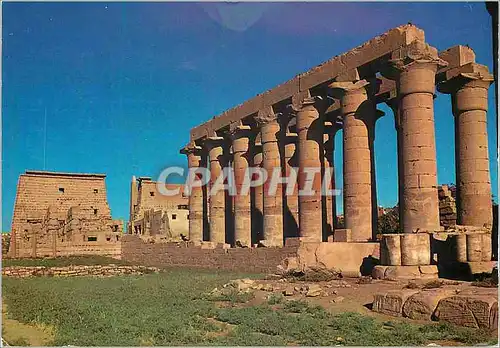 Cartes postales moderne Egypte Luxor General View of the Temple of Karnak