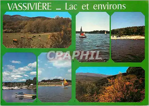 Cartes postales moderne Le Lac de Vassiviere est un des plus Beaux de France Il se Situe aux confins de trois departemen