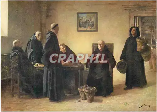 Cartes postales moderne Epernay Moet et Chandon Maison fondee en 1743 Le Celebre Cellerier aveugle Dom Perignon (1658 17