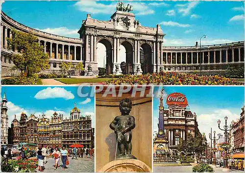 Cartes postales moderne Un Bonjour de Bruxelles