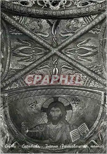 Cartes postales moderne Cefalu Dome Interne (Detail du Mosaique)