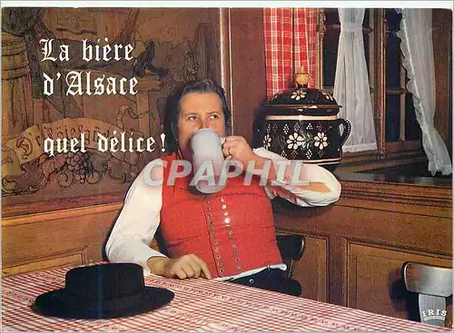 Cartes postales moderne La Biere d'Alsace quel Delice
