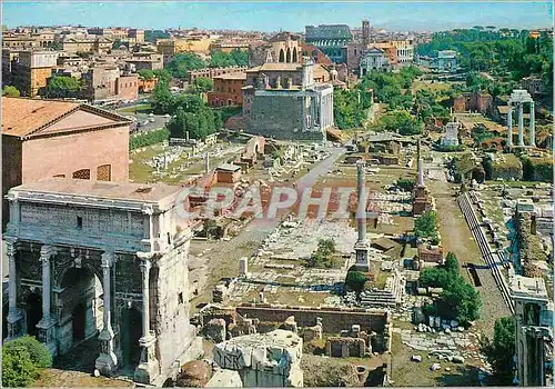 Moderne Karte Roma Forum Romain