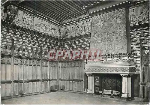 Cartes postales moderne Pierrefonds (Oise) Le Chateau (Reconstitution de Viollet le Duc 1858 1870) Chambre a Coucher du