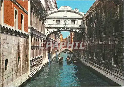 Moderne Karte Venezia Pont des Souspirs