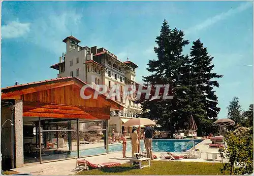 Moderne Karte Chatelguyon (Puy de Dome) Alt 406 m Station Thermale d'Auvergne L'Hotel Splendid et sa Piscine