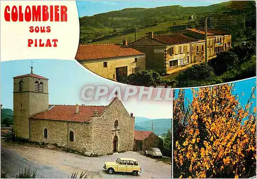 Cartes postales moderne Colombier sous Pilat (Loire) Altitude 820 m