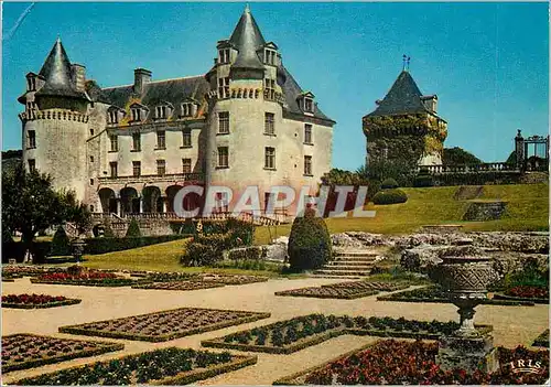 Moderne Karte Saint Porchaire (Charente Maritime) Chateau de la Roche Courbon Construit au debut du XVe Siecle