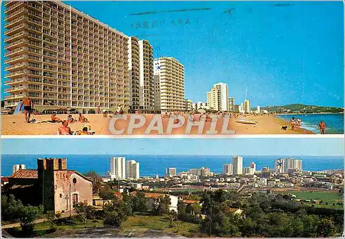 Cartes postales moderne Playa de Aro (Costa Brava) Voici deux Epoques bien definises
