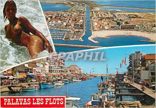 Cartes postales moderne Palavas les Flots (Herault) Souvenirs Baetaux
