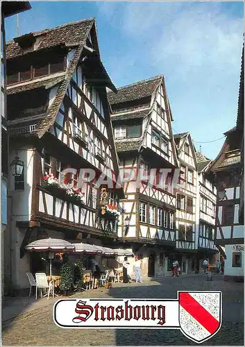 Cartes postales moderne Strasbourg (Alsace) la Rue du Bain aux Plantes
