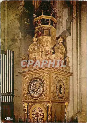 Moderne Karte Lyon (Rhone) Horloge Astronomique Celebre a l'Eglise Primatiale Saint Jean