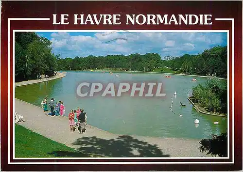 Cartes postales moderne Le Havre (Seine Maritime) Normandie France la Foret de Montjeon le Lac